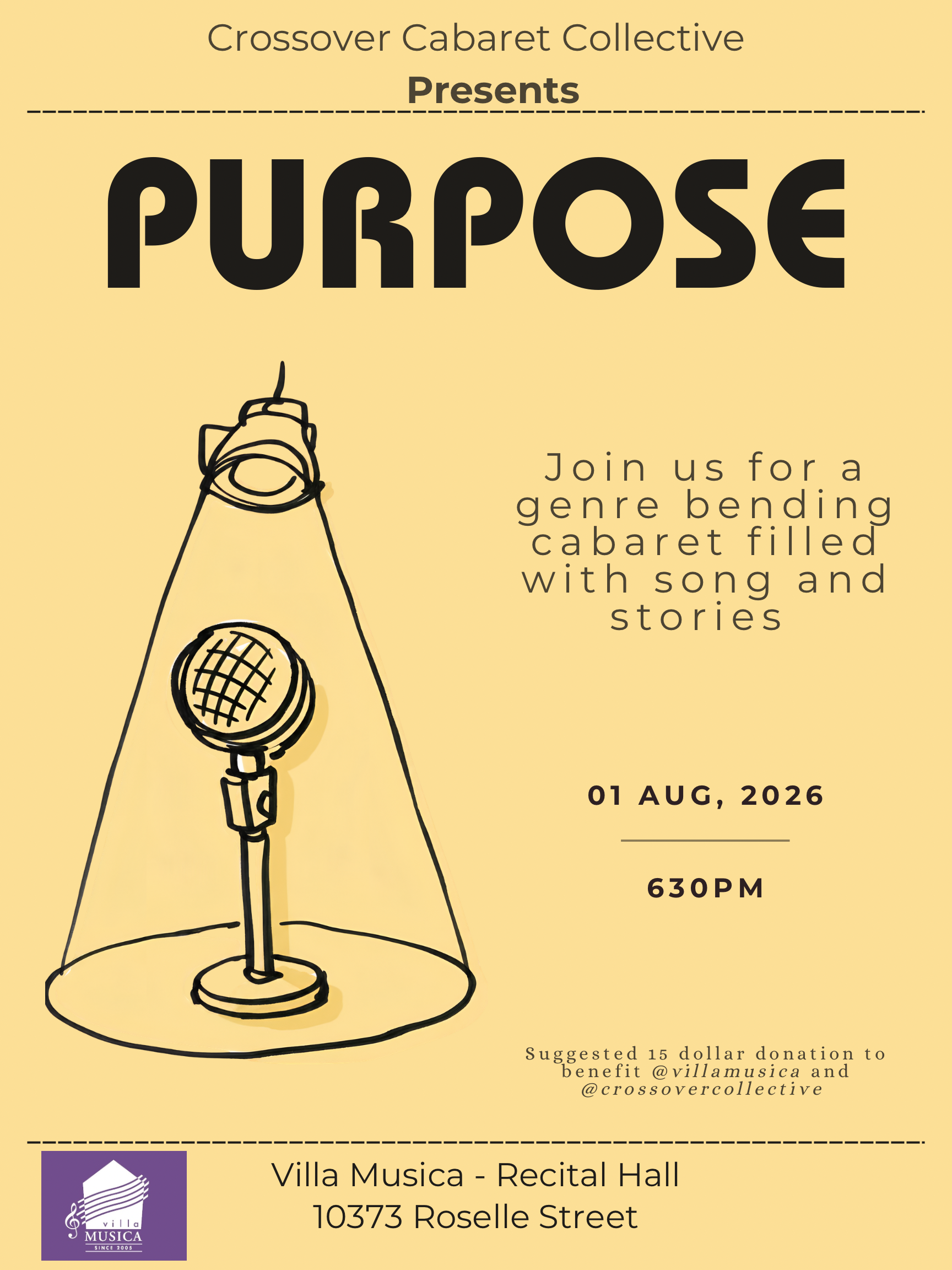 Crossover Cabaret Collective presents: Purpose